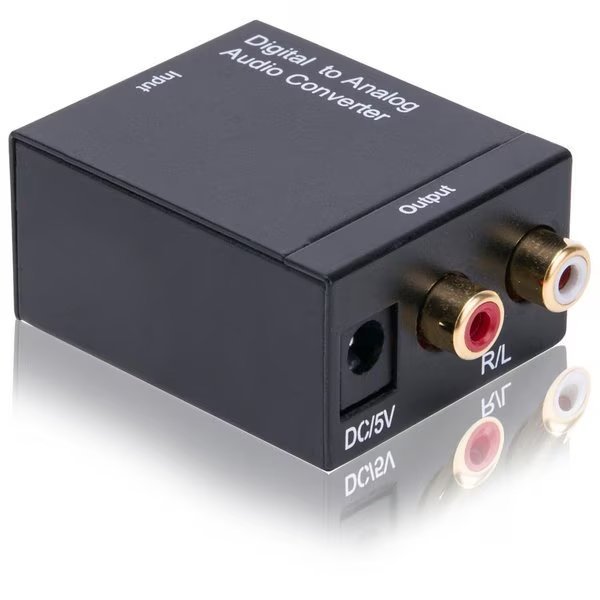Digital (Coax Or Toslink) To Analog L/R Audio Converter, Quest Technology International, Mfr#: NFT-4022